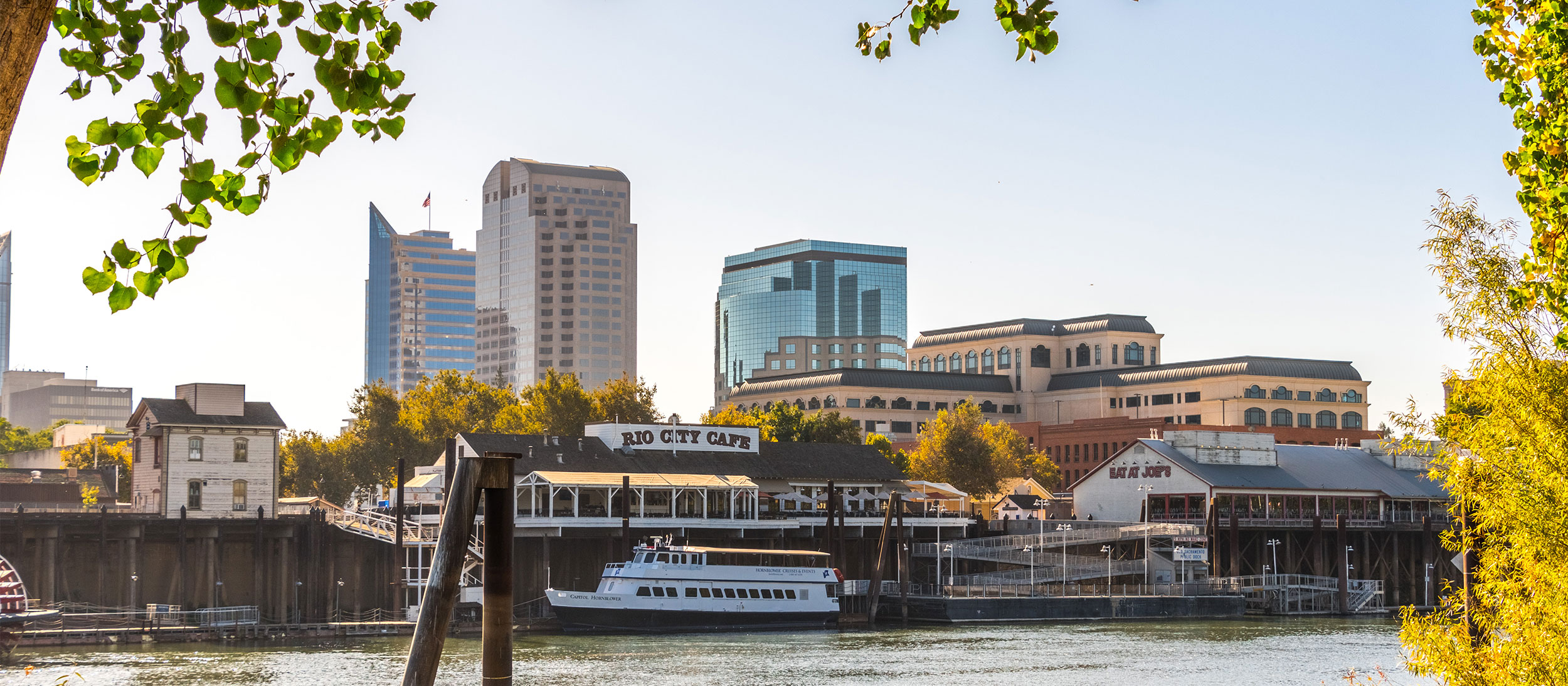 Sacramento job fairs with Sacramento, California skyline